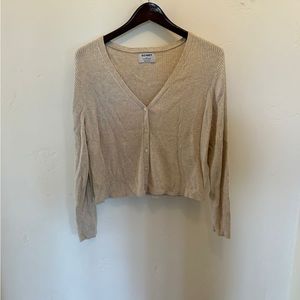 Cropped Cardigan Sweater OLD NAVY